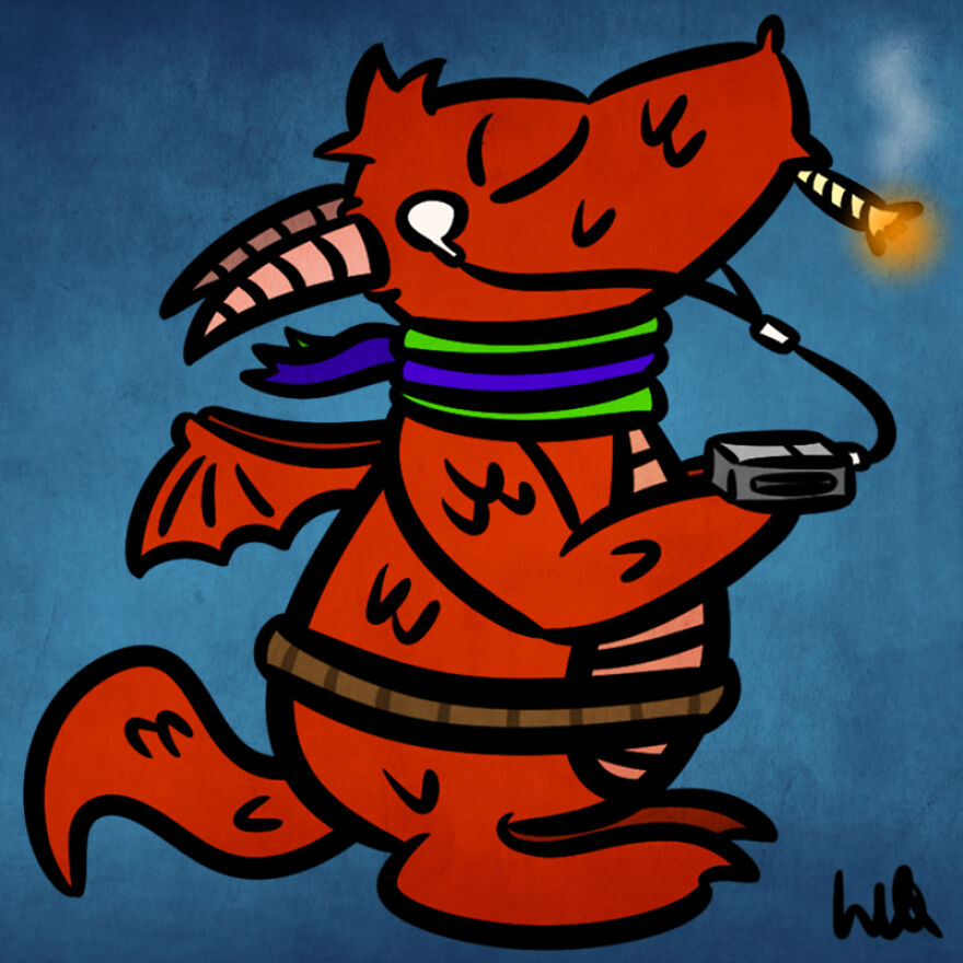 I Made Chill Animal Spirits To Help With Stress