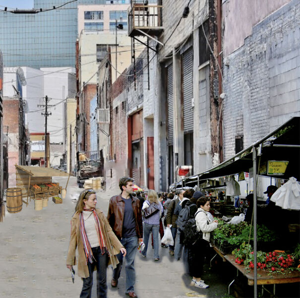 Farmers Market In The Alley