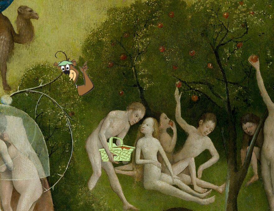 I Thought Hyronomus Bosch Could Use A Little Help...