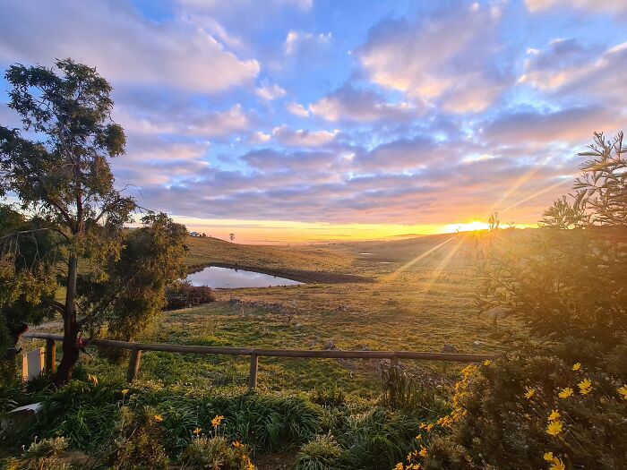 Sunset At Home. Nsw, Australia