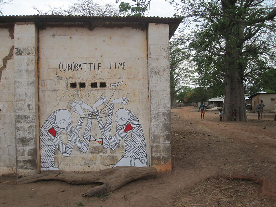 How Street Art Mirrors Human Struggle To Promote Compassion