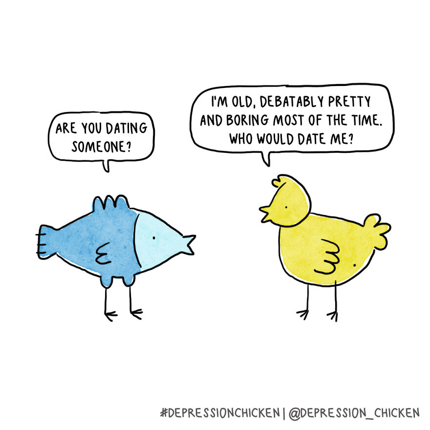 Depression Chicken, A Perfect Catch