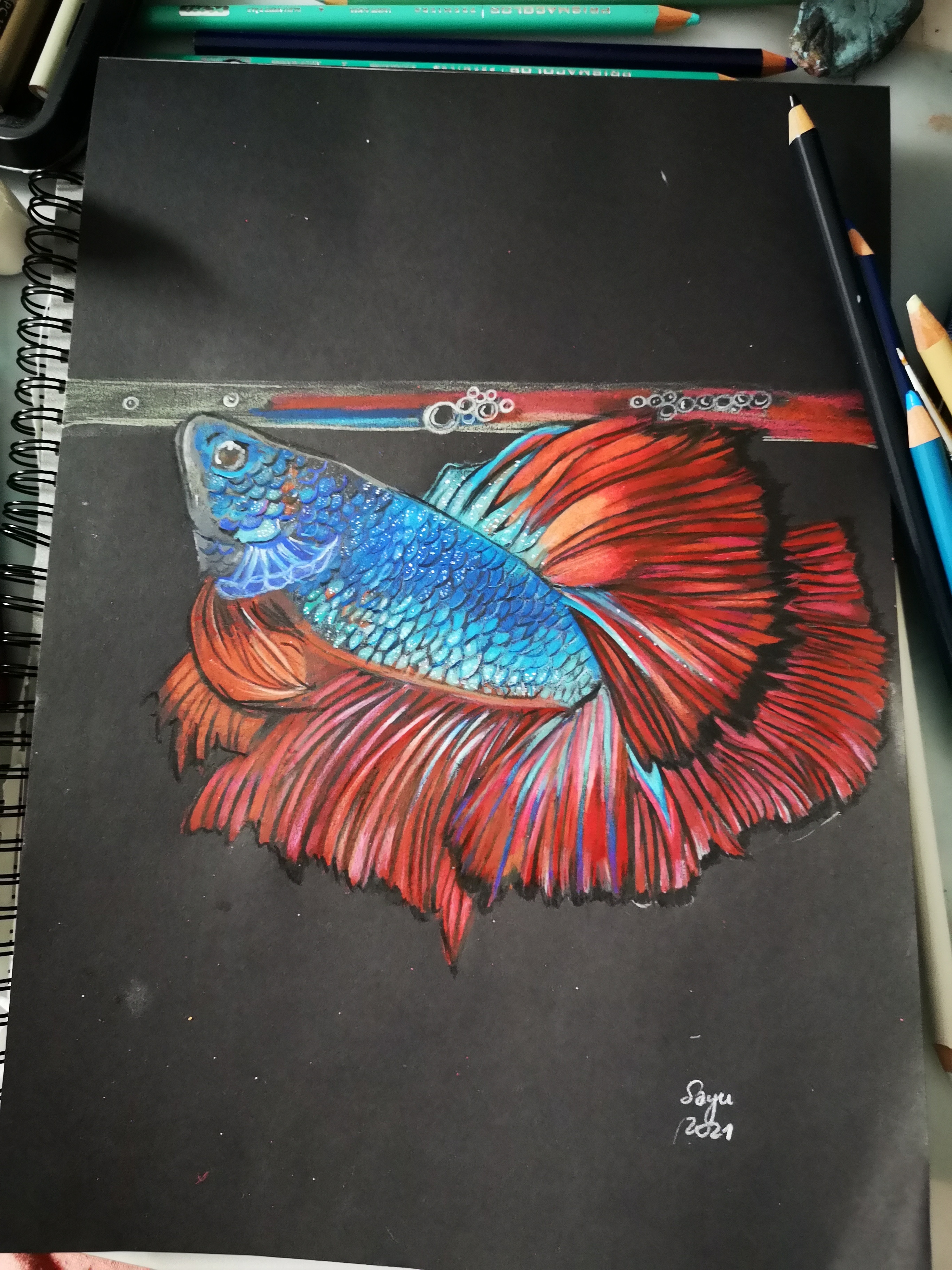 Hey Pandas, Show Me Your Most Recent Traditional Art Piece That You Are Proud Of