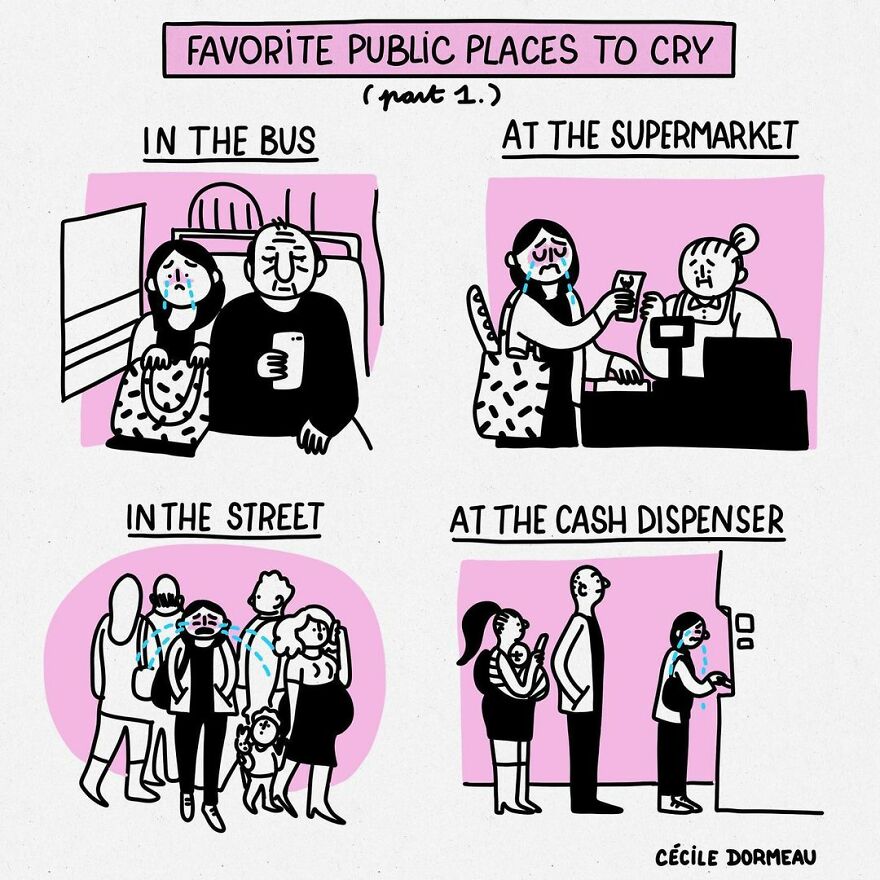 Hilarious New Illustrations By A French Artist That Show The Cruel Moments Of Female Beauty