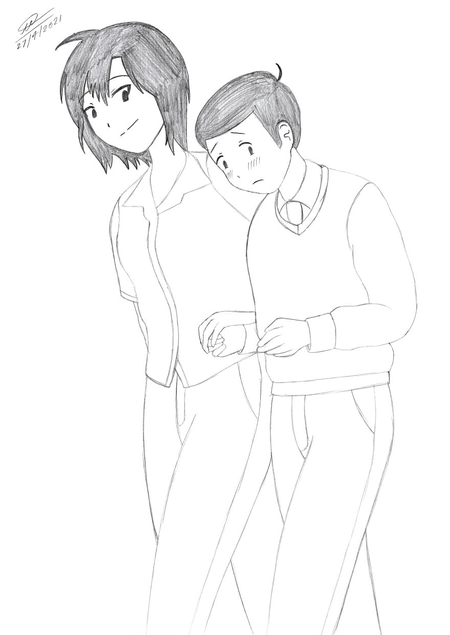 I Created A Group Of Anime Characters After Three Years Of Struggling With My Mental Health.