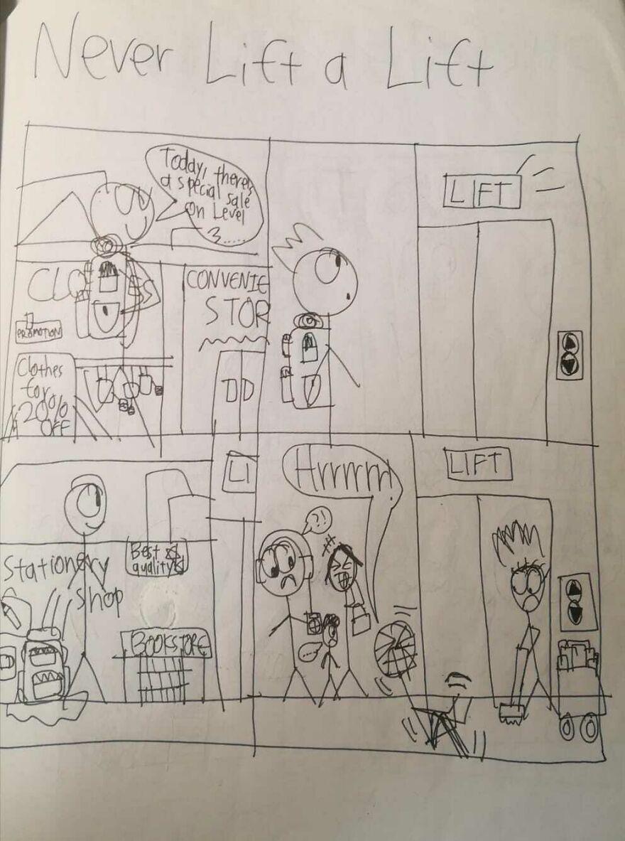 I Drew These Comics When I Was Around 11 Years Old And Here Are Some Of The Best Ones I Drew These Comics When I Was Around 11 Years Old And Here Are Some Of The Best Ones