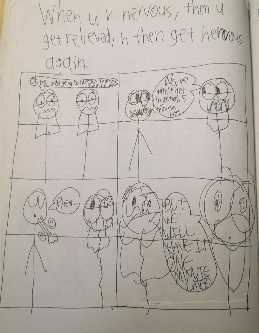 I Drew These Comics When I Was Around 11 Years Old And Here Are Some Of The Best Ones I Drew These Comics When I Was Around 11 Years Old And Here Are Some Of The Best Ones