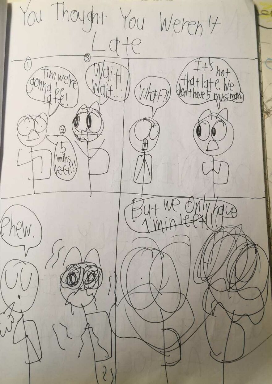 I Drew These Comics When I Was Around 11 Years Old And Here Are Some Of The Best Ones I Drew These Comics When I Was Around 11 Years Old And Here Are Some Of The Best Ones