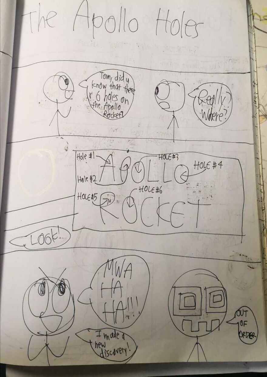 I Drew These Comics When I Was Around 11 Years Old And Here Are Some Of The Best Ones I Drew These Comics When I Was Around 11 Years Old And Here Are Some Of The Best Ones