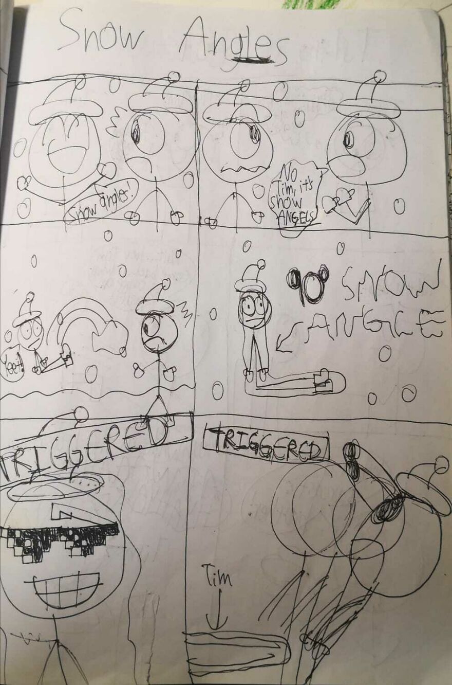 I Drew These Comics When I Was Around 11 Years Old And Here Are Some Of The Best Ones I Drew These Comics When I Was Around 11 Years Old And Here Are Some Of The Best Ones