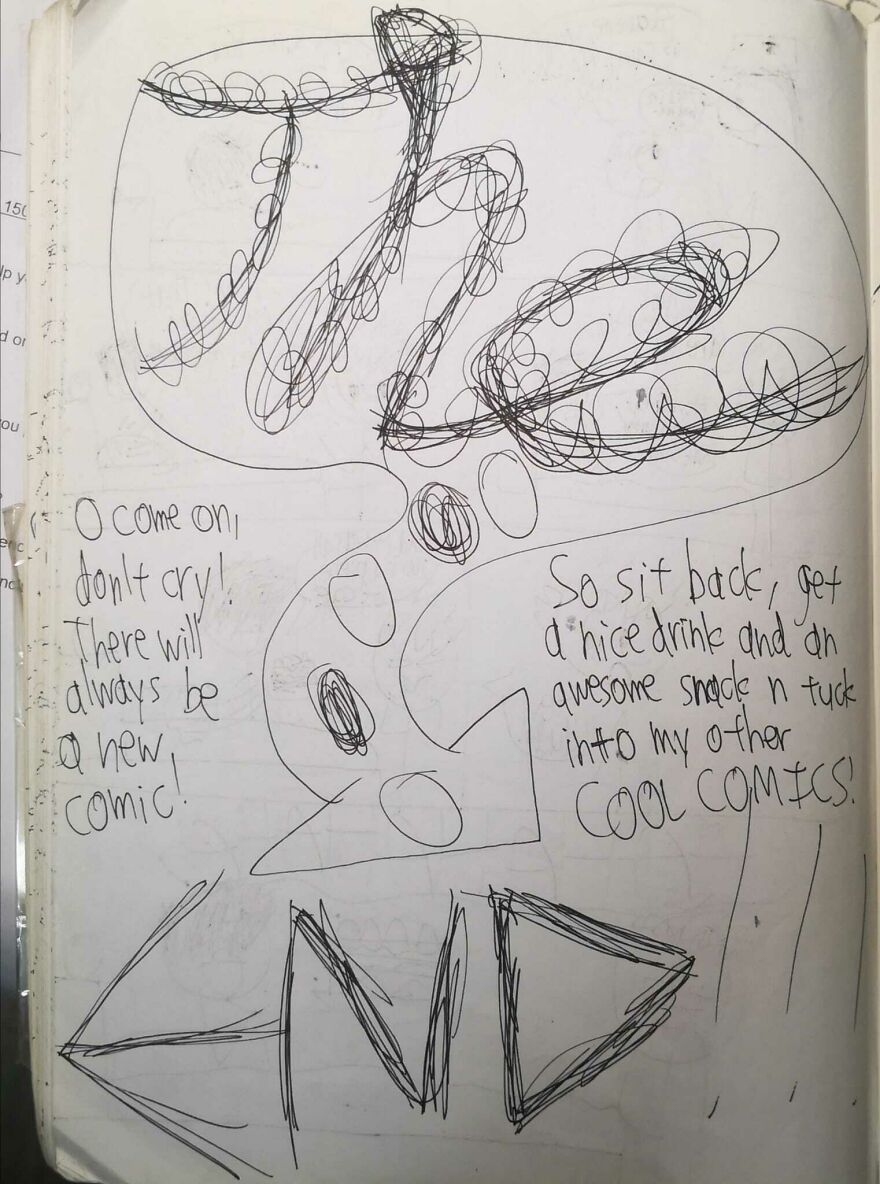 I Drew These Comics When I Was Around 11 Years Old And Here Are Some Of The Best Ones I Drew These Comics When I Was Around 11 Years Old And Here Are Some Of The Best Ones