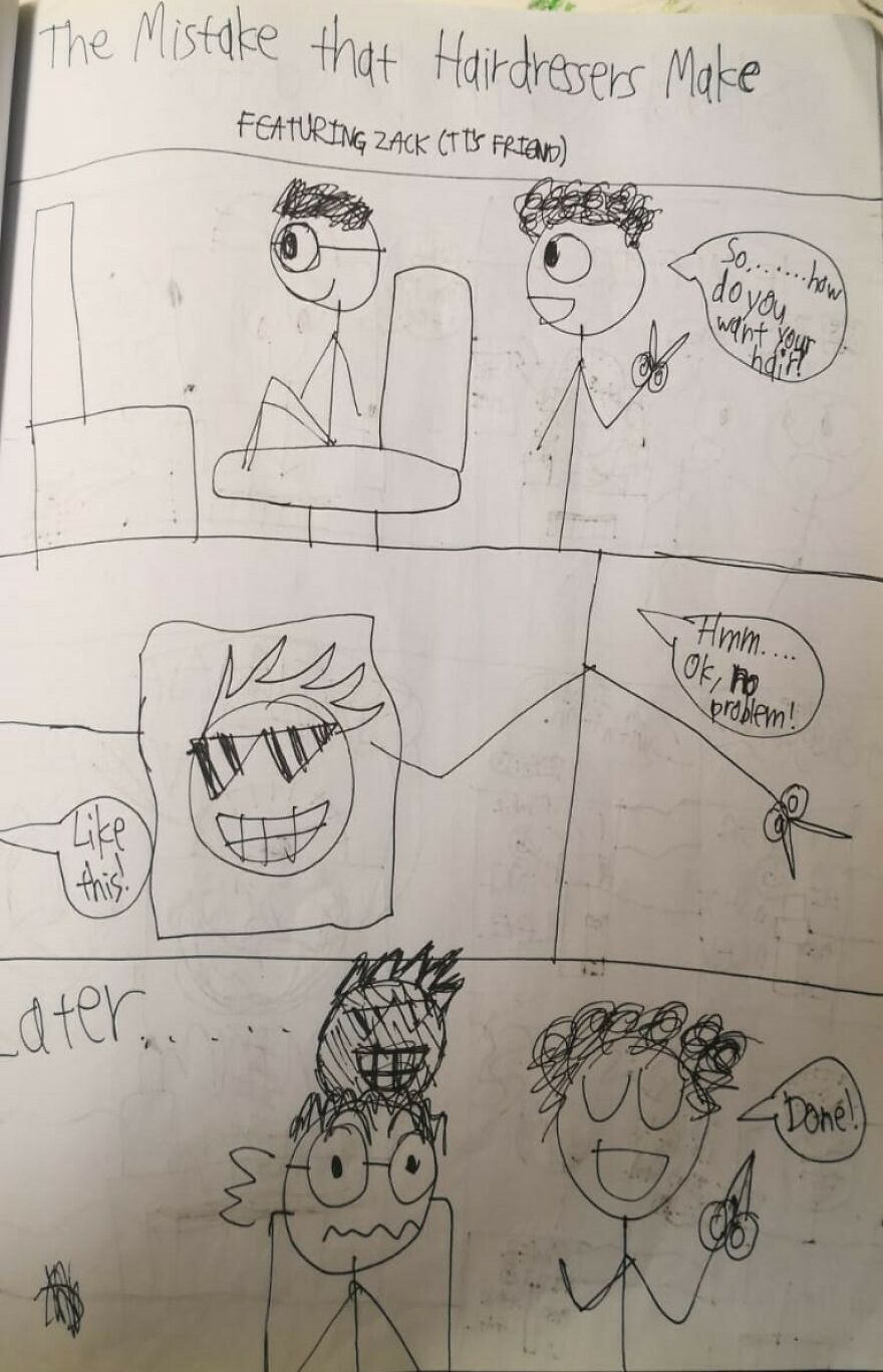 I Drew These Comics When I Was Around 11 Years Old And Here Are Some Of The Best Ones I Drew These Comics When I Was Around 11 Years Old And Here Are Some Of The Best Ones
