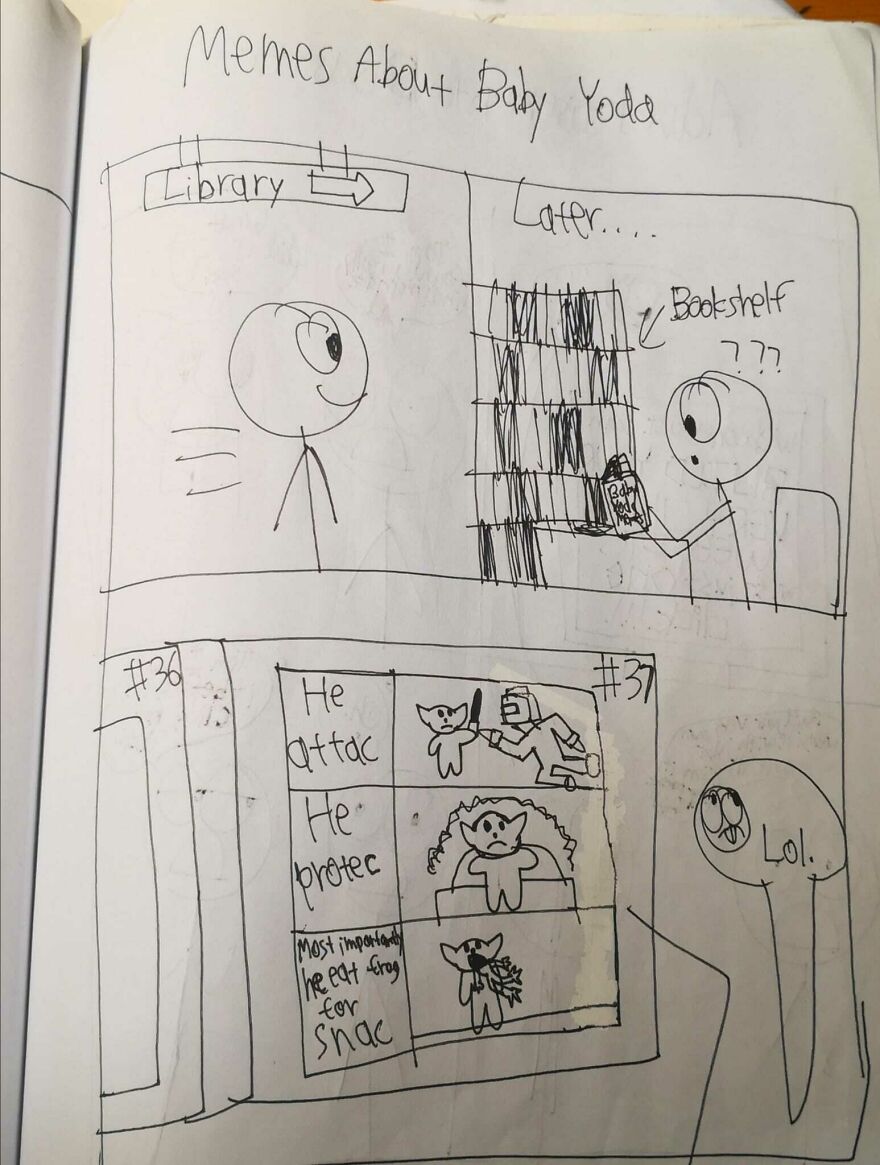 I Drew These Comics When I Was Around 11 Years Old And Here Are Some Of The Best Ones I Drew These Comics When I Was Around 11 Years Old And Here Are Some Of The Best Ones