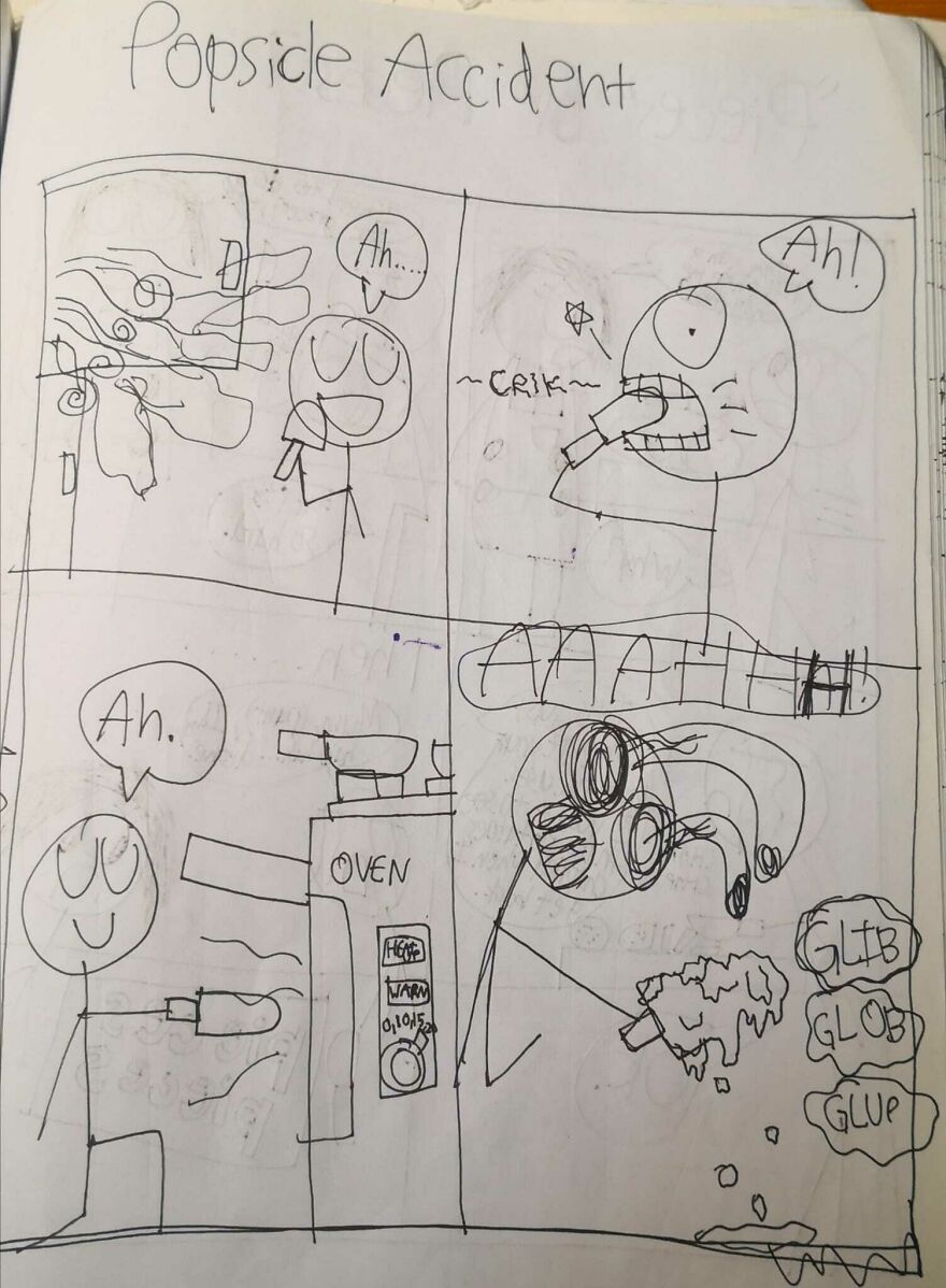 I Drew These Comics When I Was Around 11 Years Old And Here Are Some Of The Best Ones I Drew These Comics When I Was Around 11 Years Old And Here Are Some Of The Best Ones