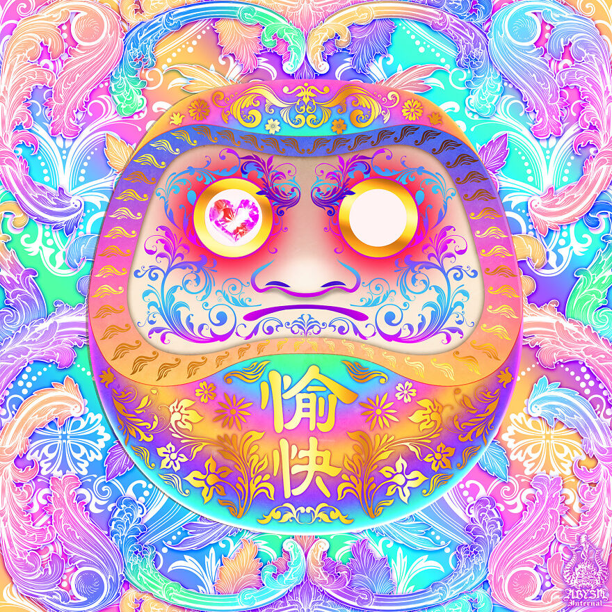 I Make Re Imagined Mythological Creatures In Gothic, Steampunk, Pastel And Other Color Styles