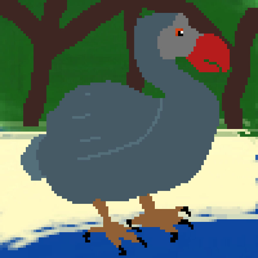 I Make Pixel Art Birds For Fun, Here Are Some Of My Favorites.