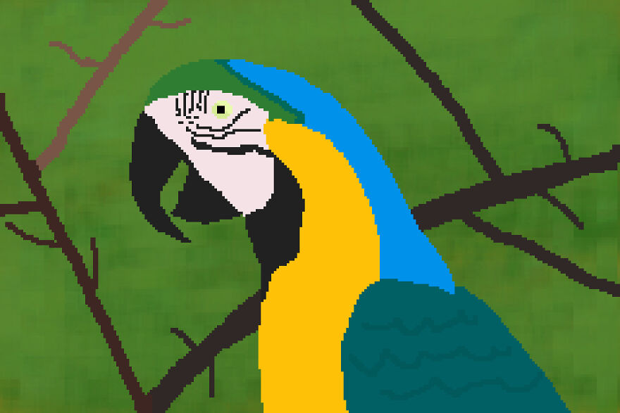 I Make Pixel Art Birds For Fun, Here Are Some Of My Favorites.