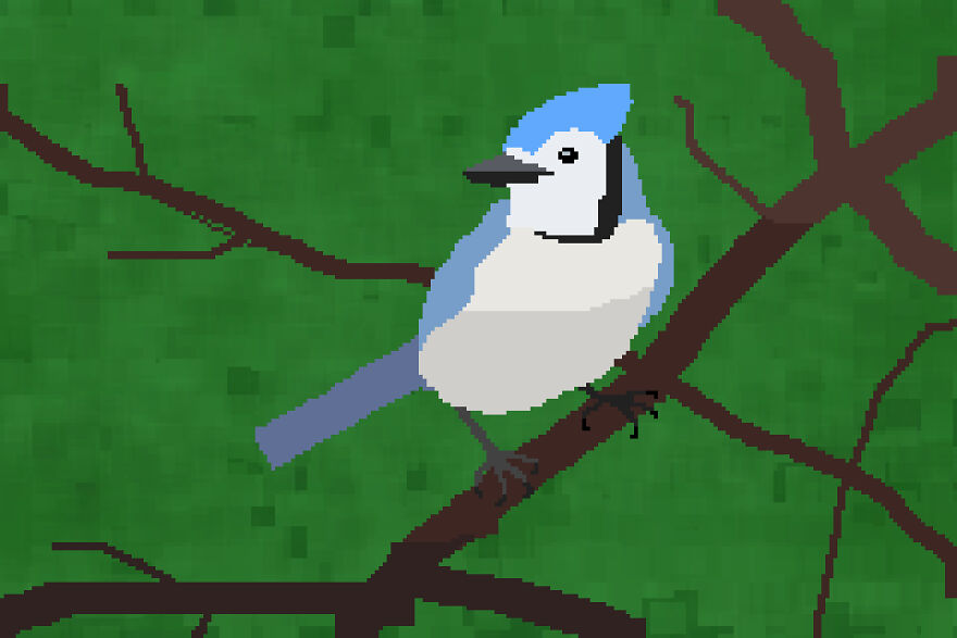 I Make Pixel Art Birds For Fun, Here Are Some Of My Favorites.