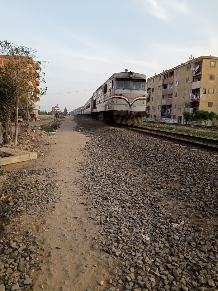 3rd Class Train In Kom Hamada, Buhaira, Egypt