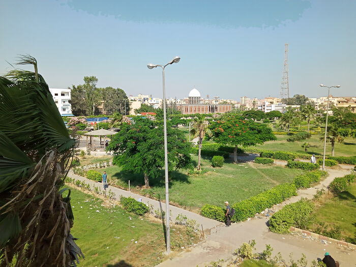 Beautiful Park In Nubaria , Egypt
