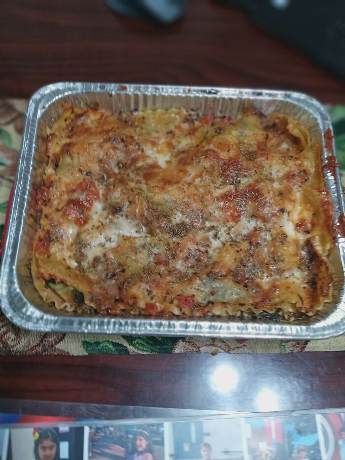 The Best Food Is Home Made. This Is Homemade Lasagna That I Made, And Honestly, It Turned Out Brilliant!!