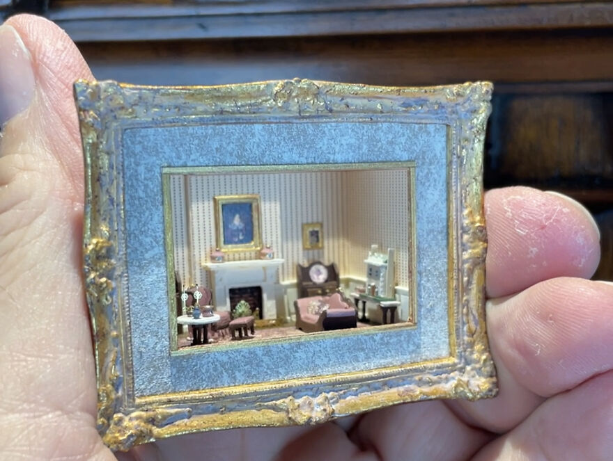 I Made Dollhouse Miniatures That Ain't No Little Girl Playthings (13 Pics) I Made Dollhouse Miniatures That Ain't No Little Girl Playthings (13 Pics)