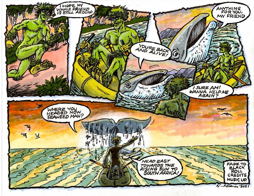 Meet My Comic Book "Joe Plant" A Character Created To Spread Environmental Awareness.