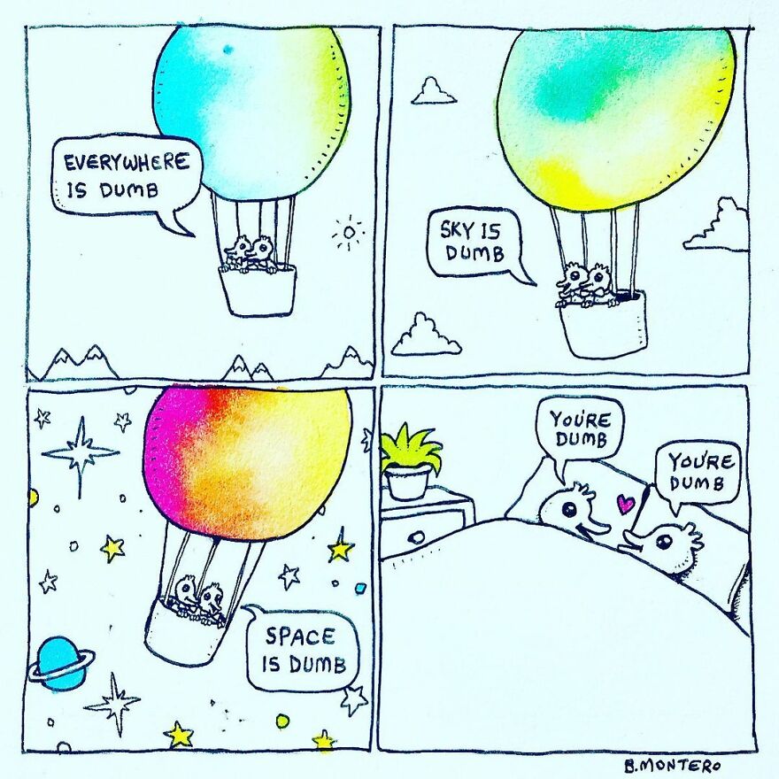 Meet Bjenny Montero's Melancholy Comics