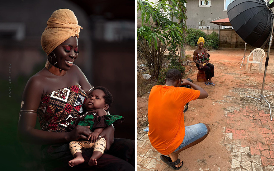 The Nigerian Photographer Takes Amazing Pictures Even Without A Studio And They Are Going Viral