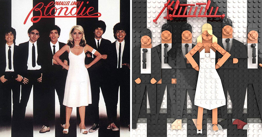 The Iconic Album Covers Were Recreated In LEGO By An Artist