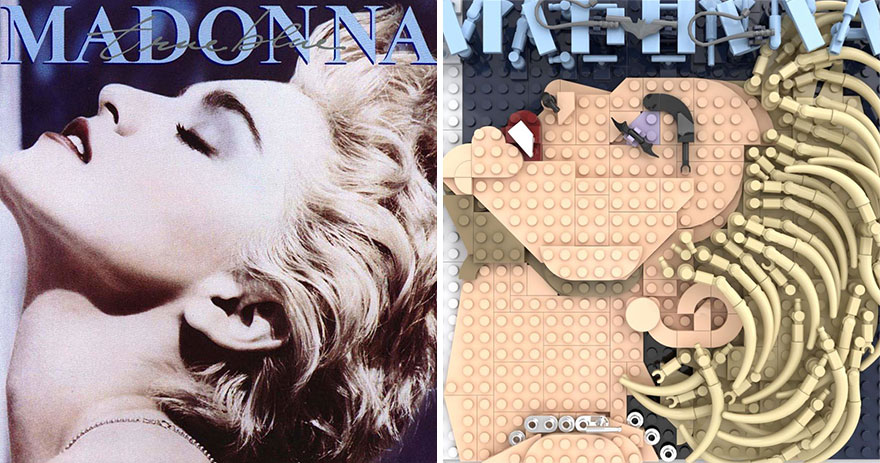 The Iconic Album Covers Were Recreated In LEGO By An Artist