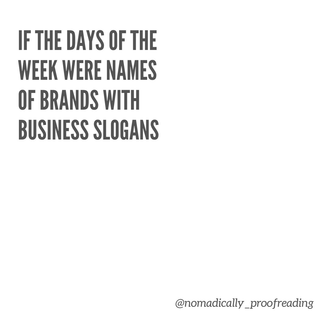 I Started Dabbling Into Creating Slogans And This Is My First Project