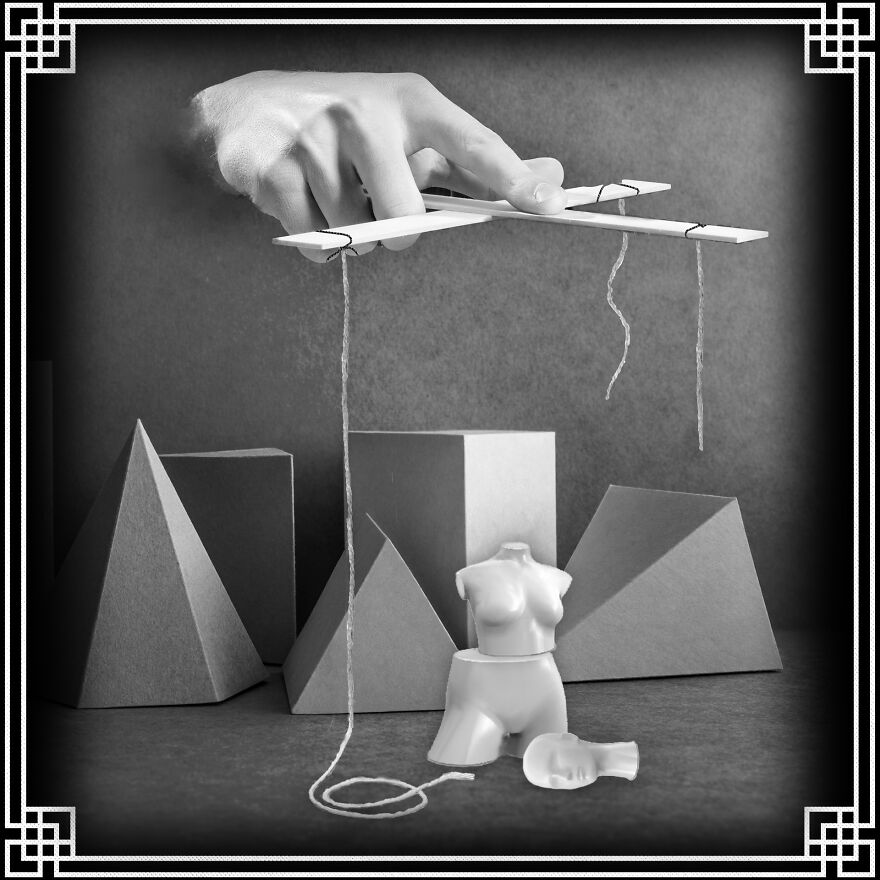 I Make Collages As A Homage To Silent Films And My Anxiety