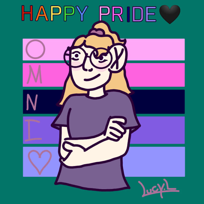 🖤i'm Omniromantic So I Made This For Pride Month🖤