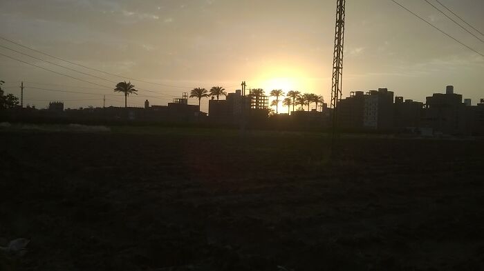 Sunset In Kom Hamada ,buhaira, Egypt.