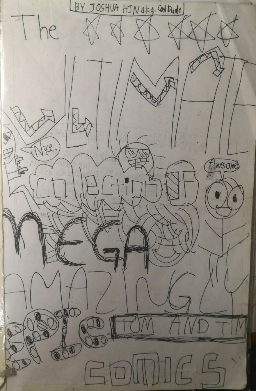 I Drew These Comics When I Was Around 11 Years Old And Here Are Some Of The Best Ones I Drew These Comics When I Was Around 11 Years Old And Here Are Some Of The Best Ones