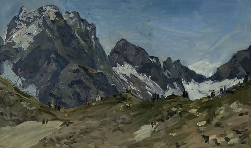 The Artist-Traveler Conquers The Mountain Peaks! (20 Amazing Pics!)