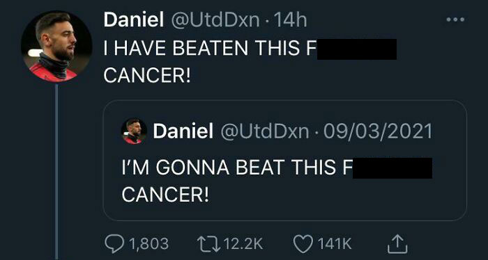 Guy Beats Cancer