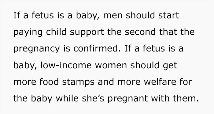 Woman Presents 6 Constructive Arguments On Why Those Who Consider A Fetus To Be A Baby Are Wrong Woman Presents 6 Constructive Arguments On Why Those Who Consider A Fetus To Be A Baby Are Wrong