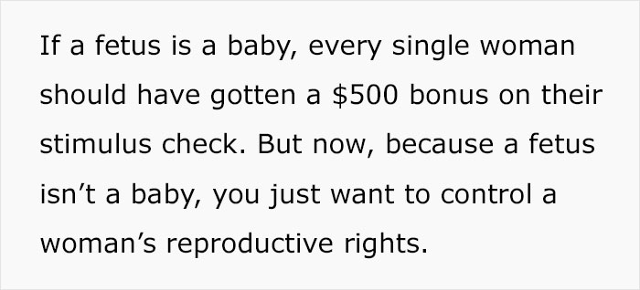 Woman Presents 6 Constructive Arguments On Why Those Who Consider A Fetus To Be A Baby Are Wrong Woman Presents 6 Constructive Arguments On Why Those Who Consider A Fetus To Be A Baby Are Wrong
