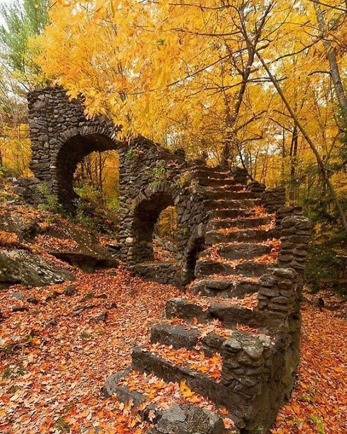 Old Castle In New Hampshire
