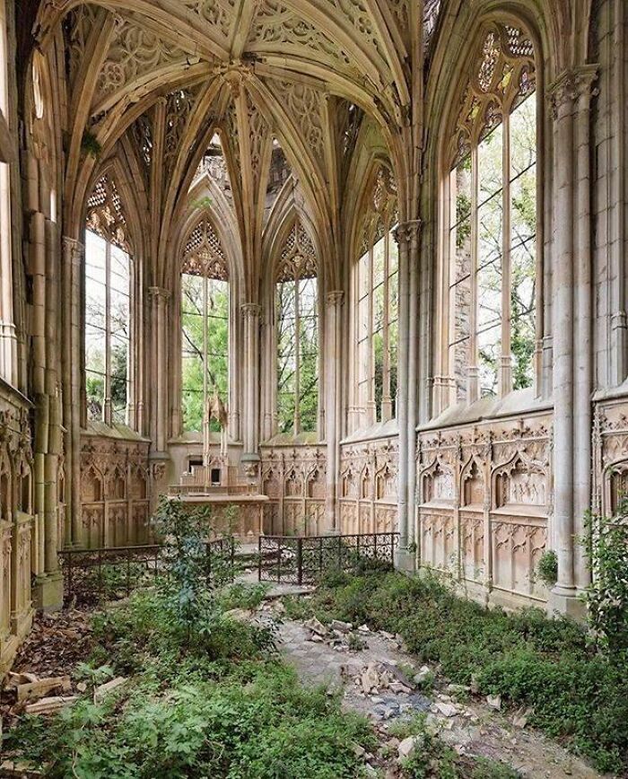 Abandoned Church In France Where Nature Has Taken Over