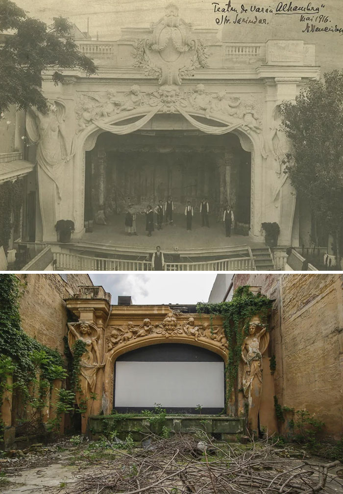 1916 - 2016, Outdoor Theater, Bucharest Romania