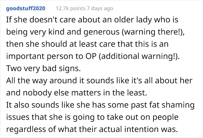 Guy Asks His Girlfriend Not To Eat So Much At His Grandma's House, Asks If He's In The Wrong After She Yells At Him Guy Asks His Girlfriend Not To Eat So Much At His Grandma's House, Asks If He's In The Wrong After She Yells At Him