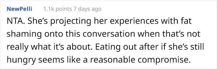 Guy Asks His Girlfriend Not To Eat So Much At His Grandma's House, Asks If He's In The Wrong After She Yells At Him Guy Asks His Girlfriend Not To Eat So Much At His Grandma's House, Asks If He's In The Wrong After She Yells At Him