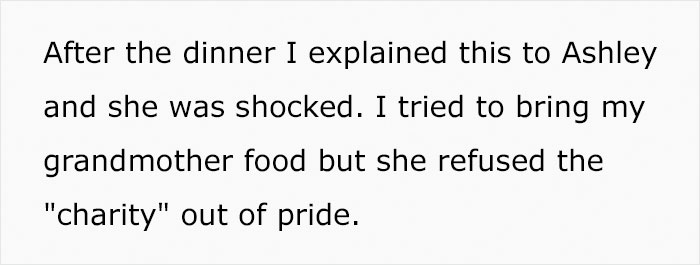 Guy Asks His Girlfriend Not To Eat So Much At His Grandma's House, Asks If He's In The Wrong After She Yells At Him Guy Asks His Girlfriend Not To Eat So Much At His Grandma's House, Asks If He's In The Wrong After She Yells At Him
