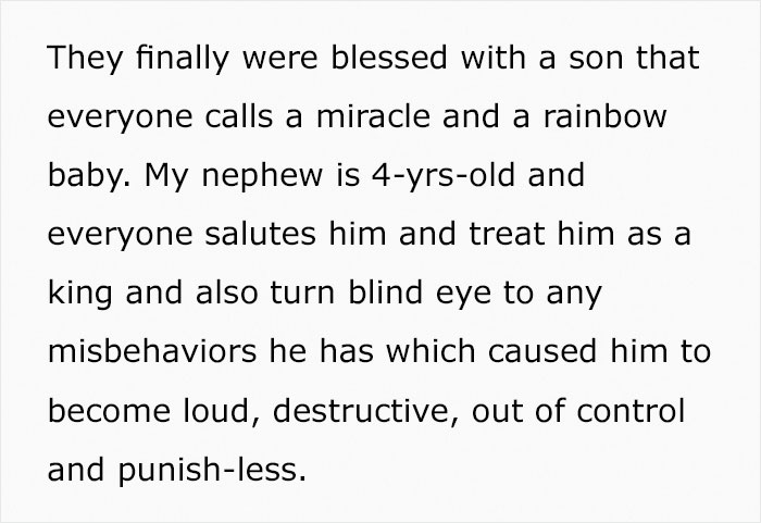 Bride’s Parents Refuse To Attend Her Child-Free Wedding Because She Wouldn’t Make An Exception For Her “Rainbow Baby” Nephew Bride’s Parents Refuse To Attend Her Child-Free Wedding Because She Wouldn’t Make An Exception For Her “Rainbow Baby” Nephew