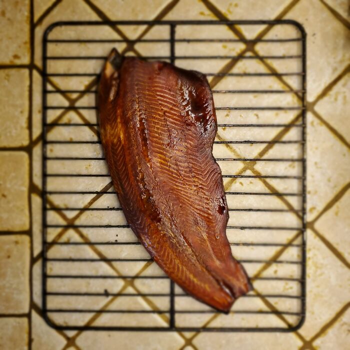 Smoked Salmon I Lightly Brined And Smoked With Apple Chips.