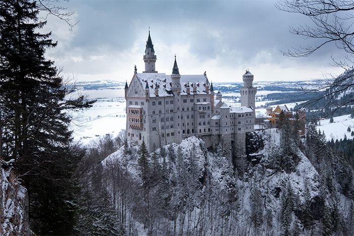 Fotografío los castillos más bonitos del mundo (35 fotos)