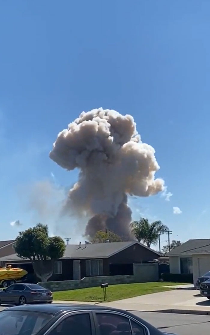 The Ontario Police And Fire Department In California Are Investigating A Large Explosion(03-16-2021)